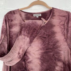 ASOS Purple Tie Dye dress